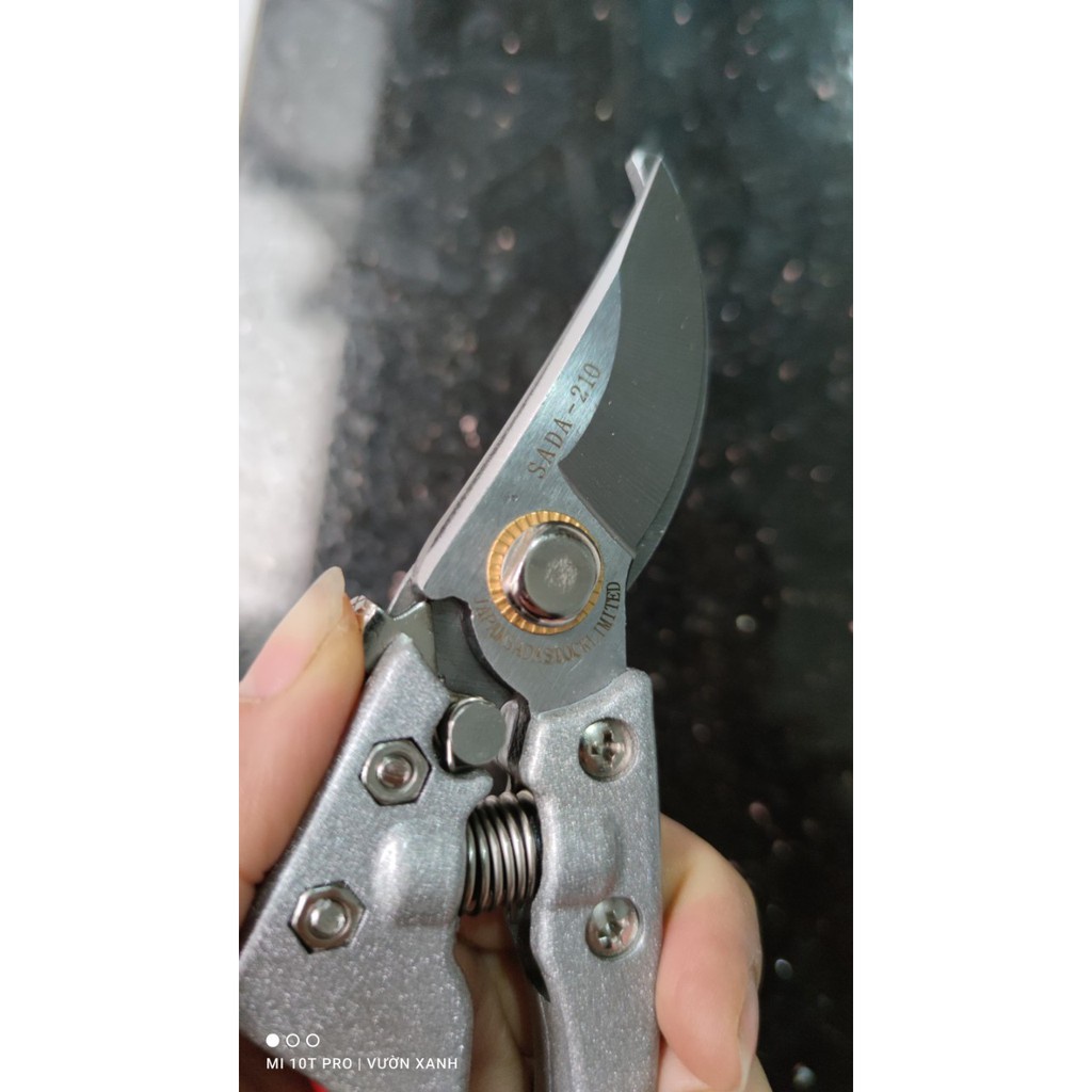 Kéo cắt cành cây SADA nhập khẩu chính hãng Nhật Bản, sắc, bền theo thời gian
