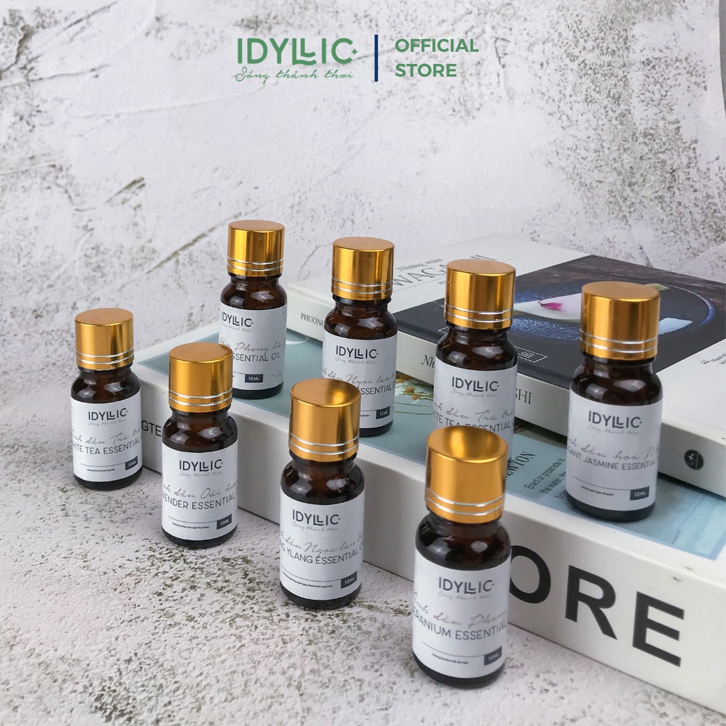 Tinh Dầu Ngọc Lan Tây Idyllic | 100% Thiên Nhiên Xông Phòng, Làm Nến Thơm, Massage Body