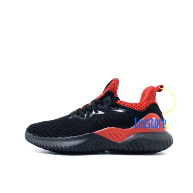 [Fullbox] Giầy thể thao alphabounce đen phối đỏ nam