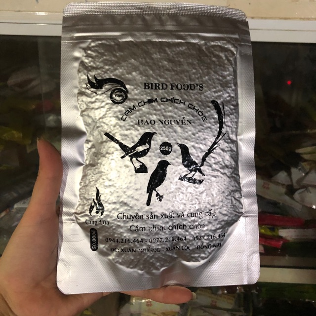 Cám Hảo Nguyễn Than Lửa Căng Lửa 250gr - Thức Ăn Chim Cao Cấp