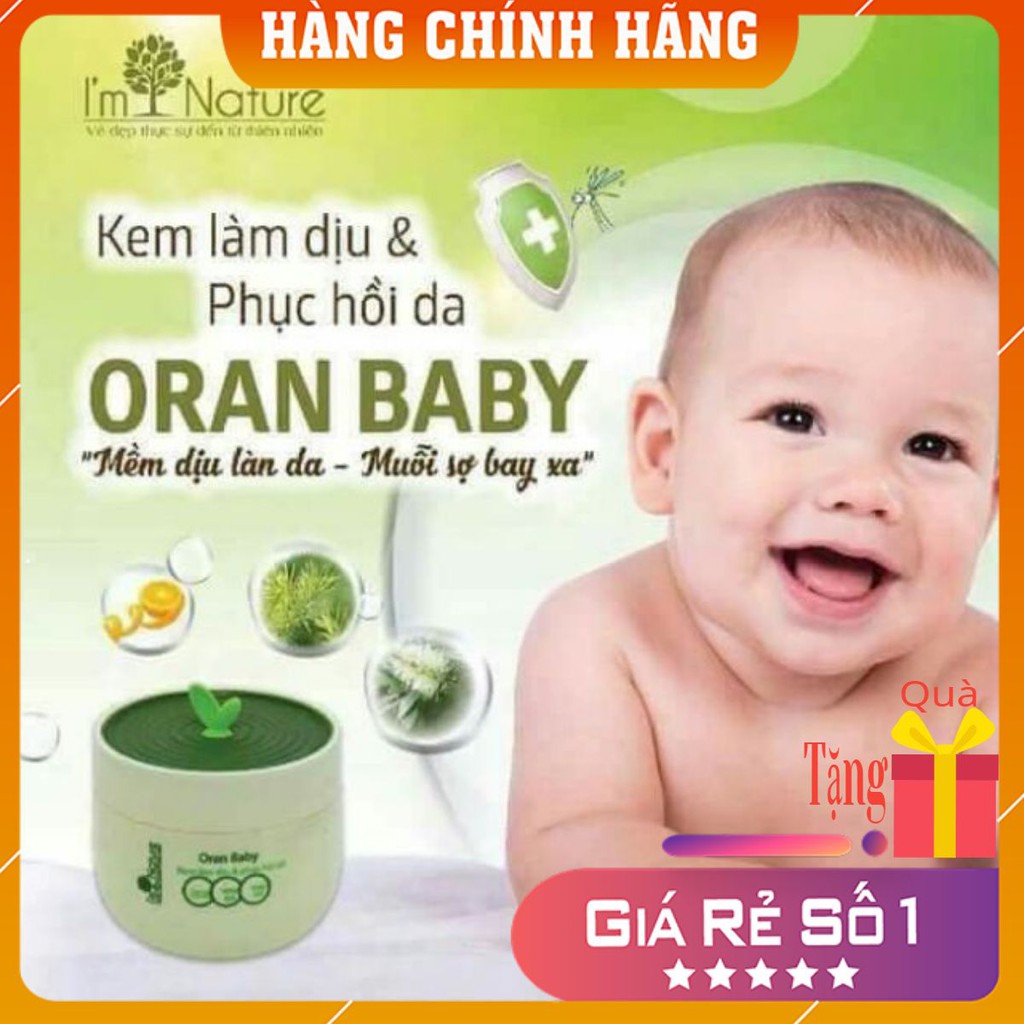 Kem Muỗi Oran Baby I'm Nature