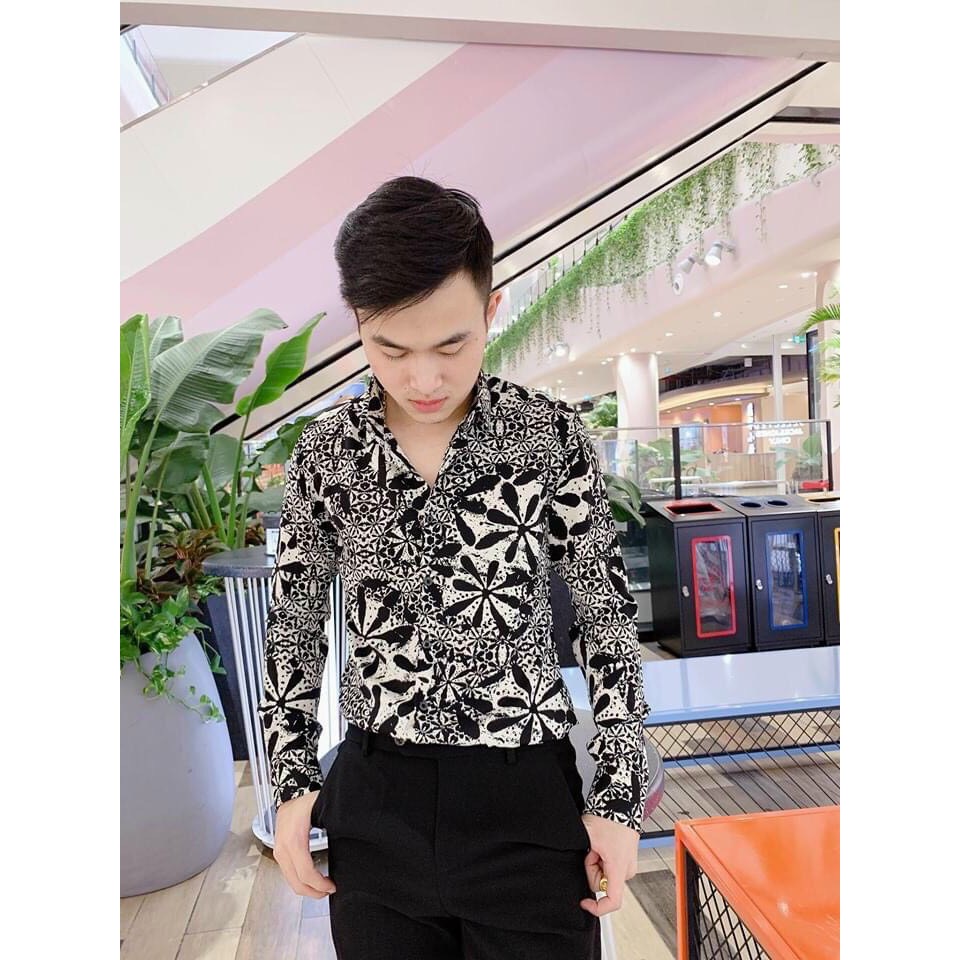 ÁO SƠ MI NAM HỌA TIẾT CỰC CHẤT DÀNH CHO CÁC BẠN TRẺ