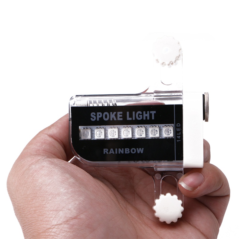 Đèn LED 14 Bóng 30 Bóng Thay Đổi Căm Xe Đạp