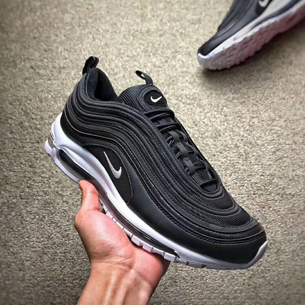 Giày thể thao Nam/nữ Fit_Air max 97 đen trắng