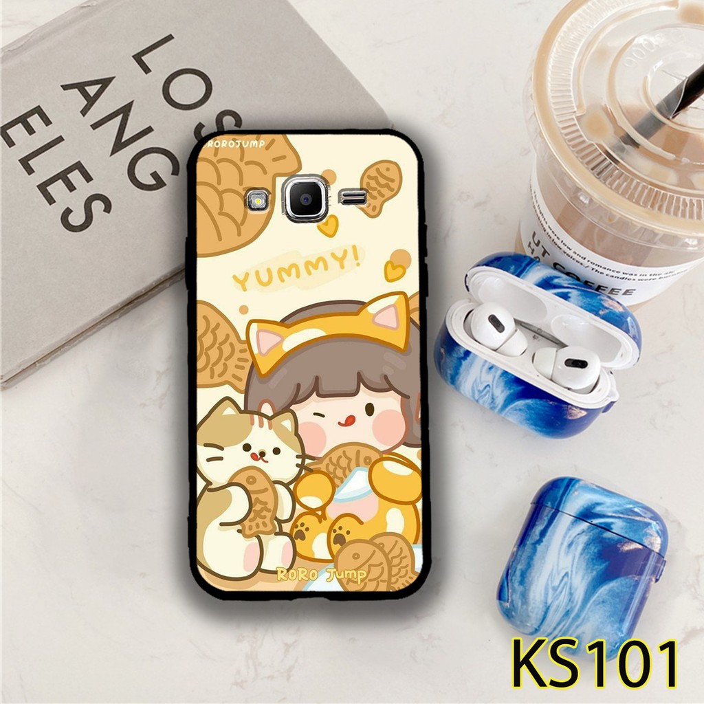 Ốp lưng Samsung J1-2016/J2-2016/J2 Core/J2 Pro/J2 Prime in hình cô bé trà sữa siêu đẹp, độc, lạ_KINGSTORE.HN_Ốp SS J1/J2