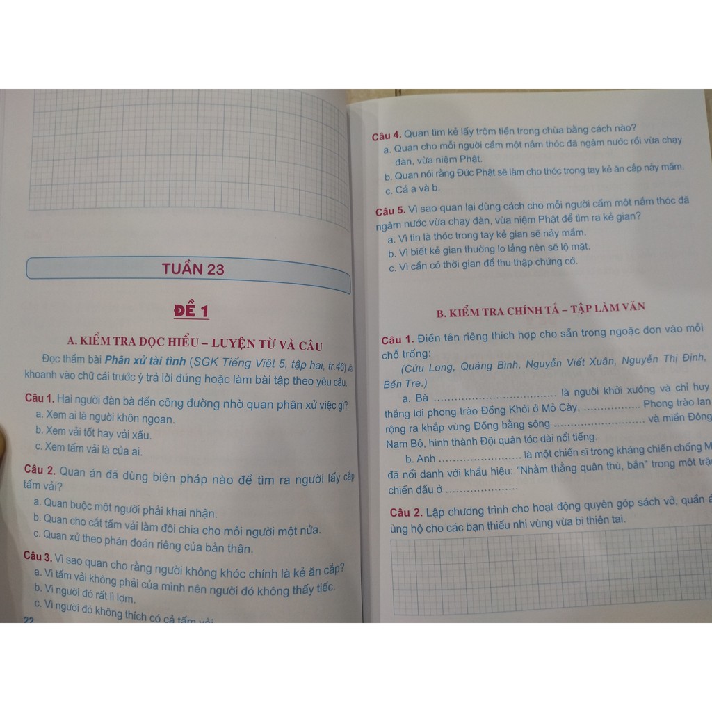 Sách - Tuyển chọn đề ôn luyện và tự kiểm tra tiếng việt lớp 5
