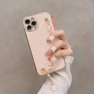 Đối với OPPO Reno 2 2F 2Z 3 4 4Z 5 6 7 8 8T 6Z 7Z 8Z 4F 10 11 11F 12 12F 13F 14 14F Reno14 Reno13 Reno12 Reno11 Reno8 Reno7 F Z T Find X3 X5 X6 X7 X8 X8s Pro Ultra Plus Cỏ bốn lá Chuỗi may mắn Vòng đeo tay Dây đeo cổ tay Vỏ điện thoại mềm Ốp lưng