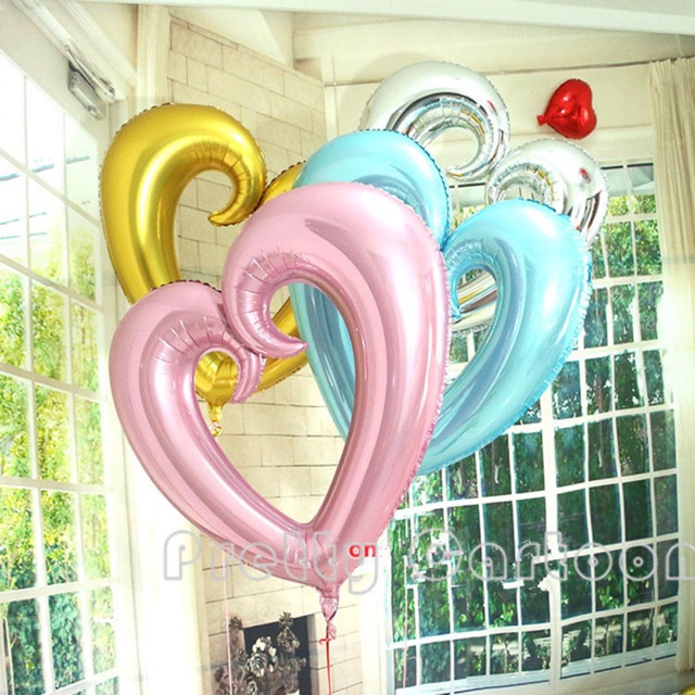 BÓNG BAY TIM RỖNG SIZE ĐẠI 108cm