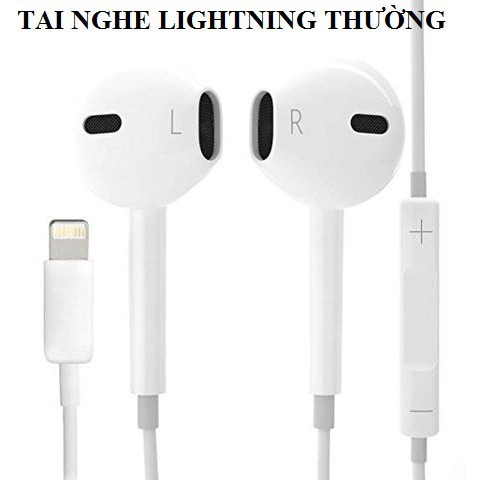 [Xả Kho FreeShip] Tai nghe Iphone | Tai Nghe Iphone Có Mic | Cắm vào là dùng luôn | Tương Thích Từu Ip7 Trở Đi | 14003