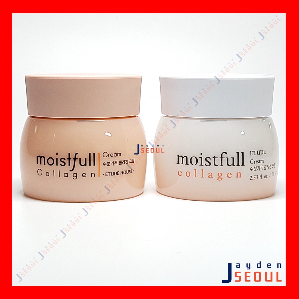 [Hàng mới về] Kem Dưỡng Ẩm Etude House Moistfull Collagen Lâu Trôi 75ml