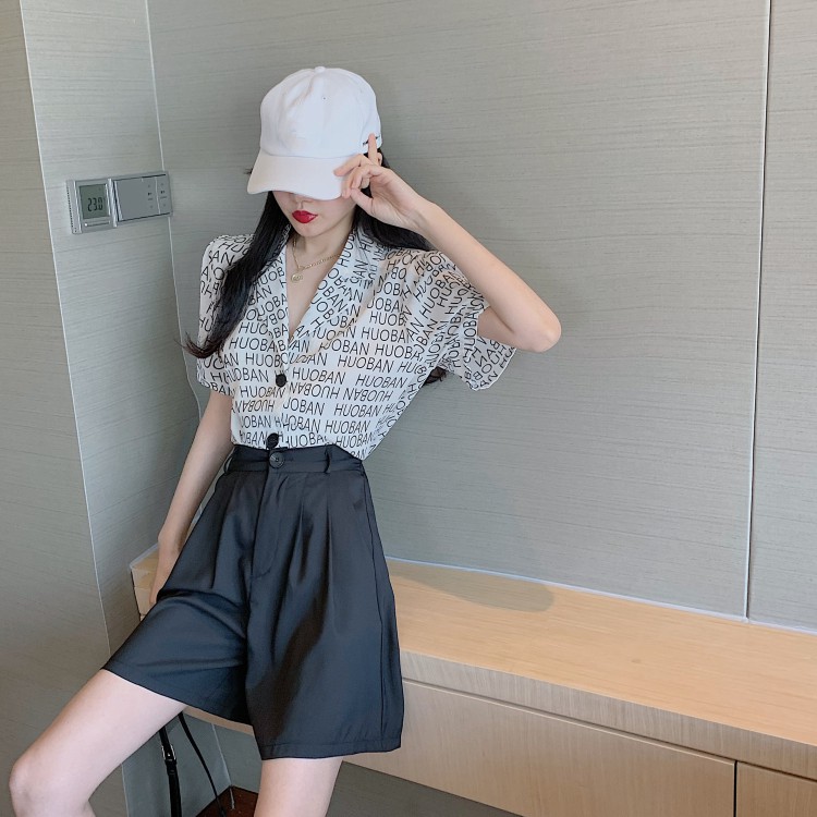 Áo sơ mi nữ tay ngắn Emilyshop