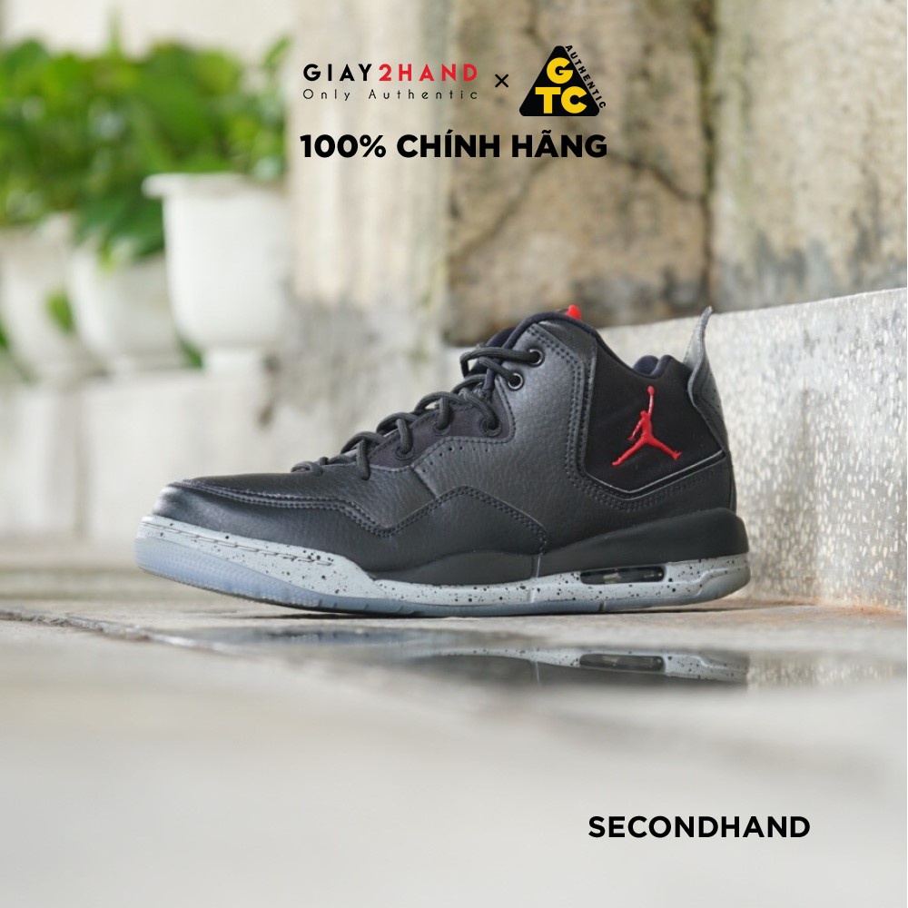 [2hand] Giày Thể Thao NIKE JORDAN COURTSIDE 23 &quot; BLACK PARTICLE GREY &quot; AR1000-023 GIÀY CŨ CHÍNH HÃNG