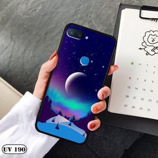 Ốp lưng nhám viền dẻo Xiaomi Mi 8 Lite