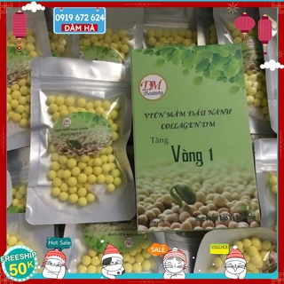 [Ảnh Thật] Viên Mầm Đậu Nành Collagen DM Beauty
