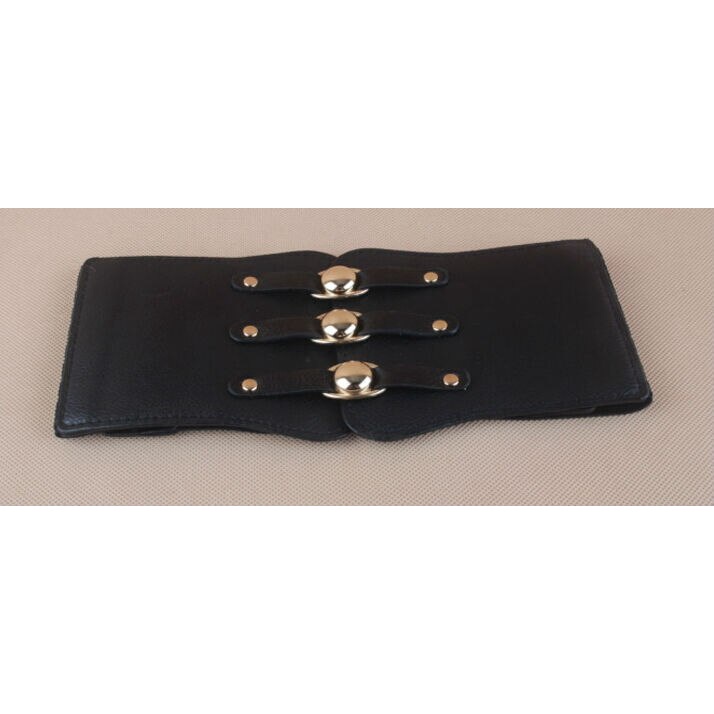 Thắt Lưng Da Bản To Co Giãn Thời Trang Phong Cách Punk