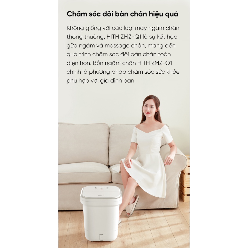 Bồn ngâm chân massage HITH ZMZ-Q1