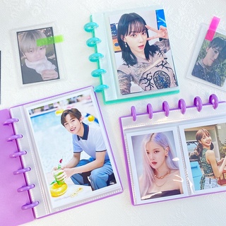 Mini Binder Ringnote kèm 20 sheet 2 ô đựng miniptc , toploader