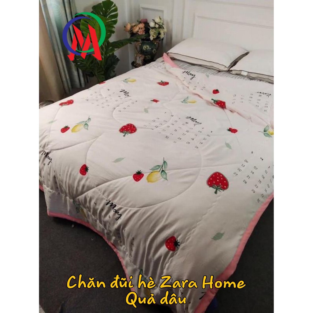 [ĐƯỢC CHỌN MẪU] Chăn đũi chất cotton zara home khổ 2m x 2.2m