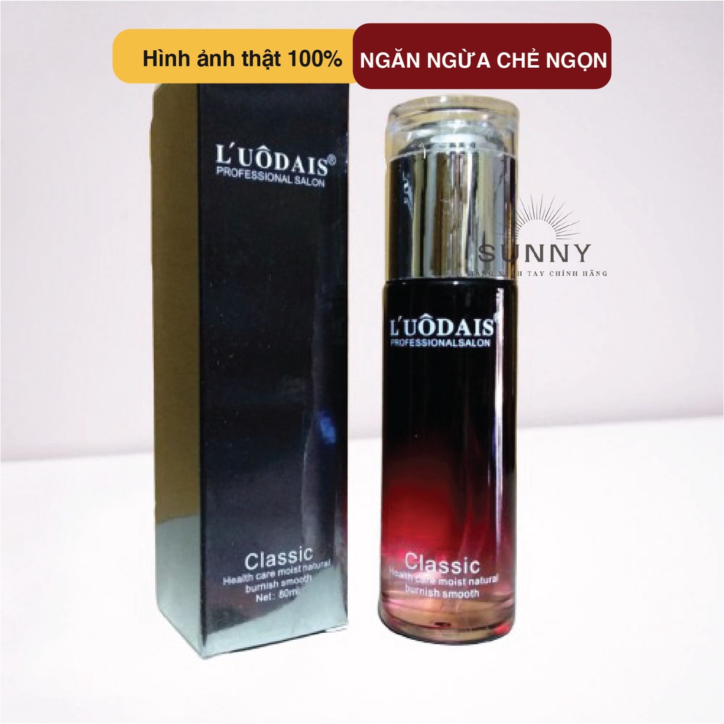 Tinh dầu dưỡng tóc L'UÔDAIS Classic 80 ml, dầu dưỡng từ thiên nhiên với hương thơm nước hoa đặc biệt