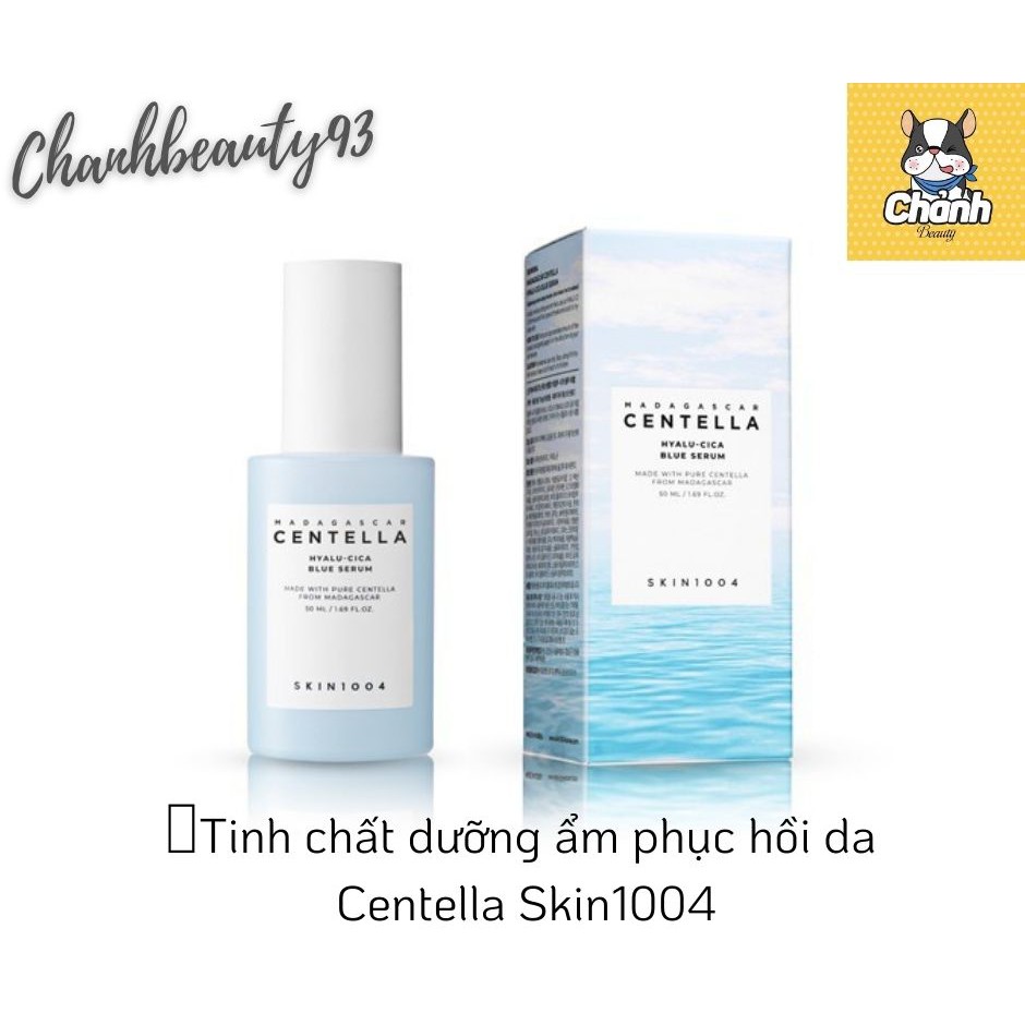 *VỎ XANH*Tinh Chất Skin1004 Cấp Ẩm, Làm Dịu &amp; Dưỡng Sáng Da 50ml Madagascar Centella Hyalu-Cica Blue Serum