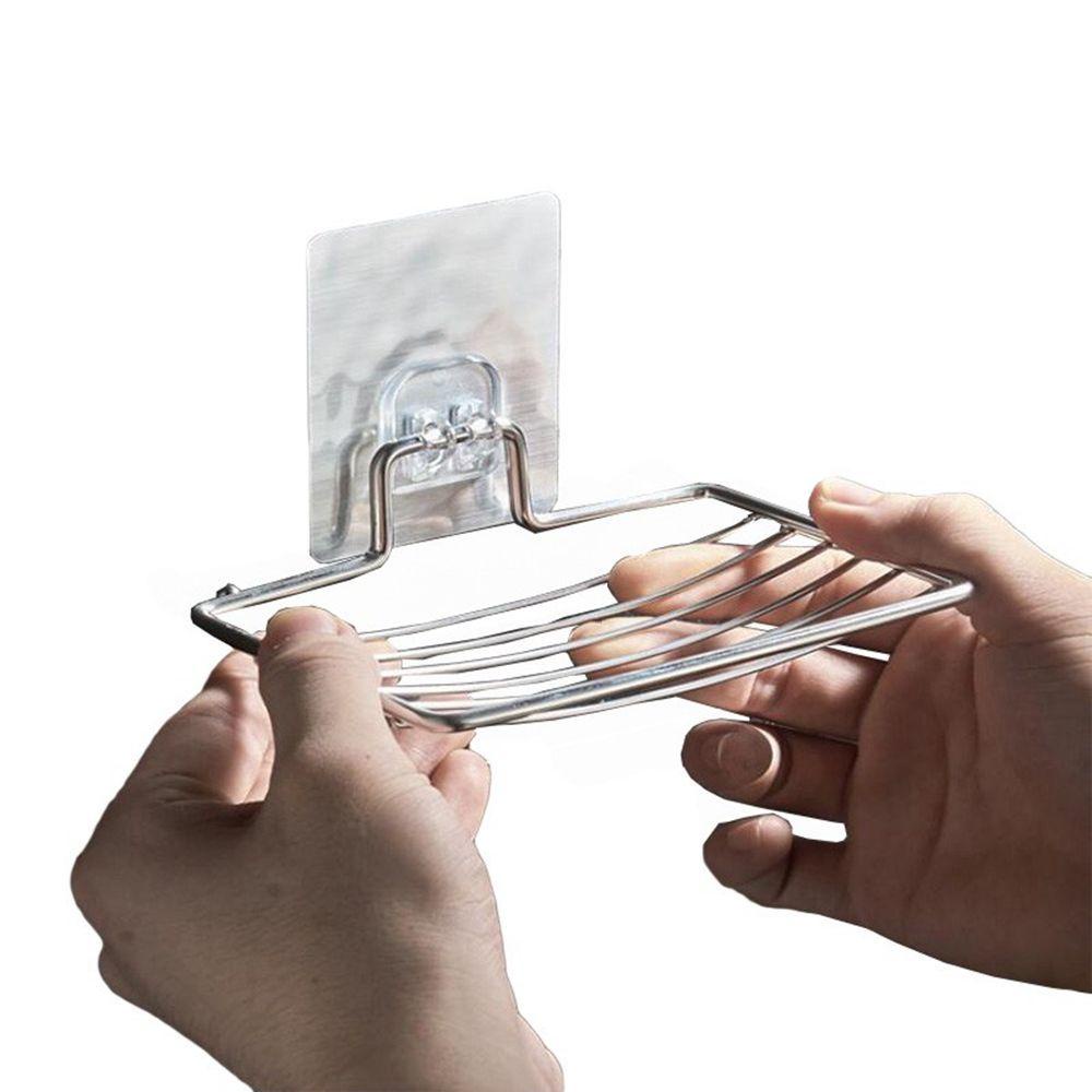 Giá Đỡ Xà Phòng Gắn Tường Bằng Thép Không Gỉ