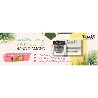 Kem Tasaki dưỡng trắng da , phục hồi da , chống lão hoá 10 in 1 Nano diamond