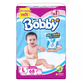 Tã/bỉm dán Bobby S80,M76,L68