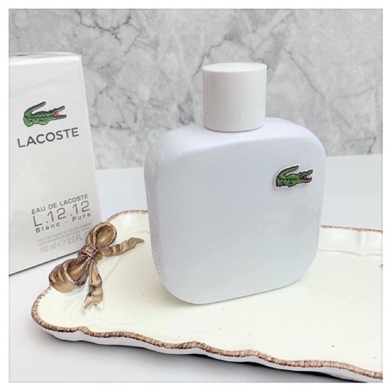 ( loại xịn) nước hoa LACOSTE trắng nam nữ giá rẻ nuoc hoa nam nu mini chiết bỏ túi pour homme elle đỏ trắng chính hãng