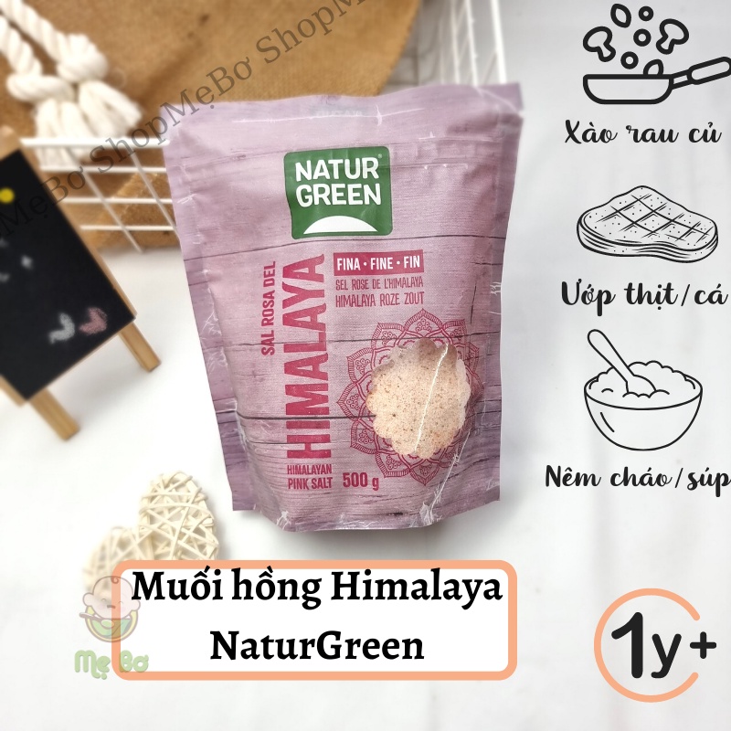 MUỐI HỒNG MỊN HIMALAYA 500g