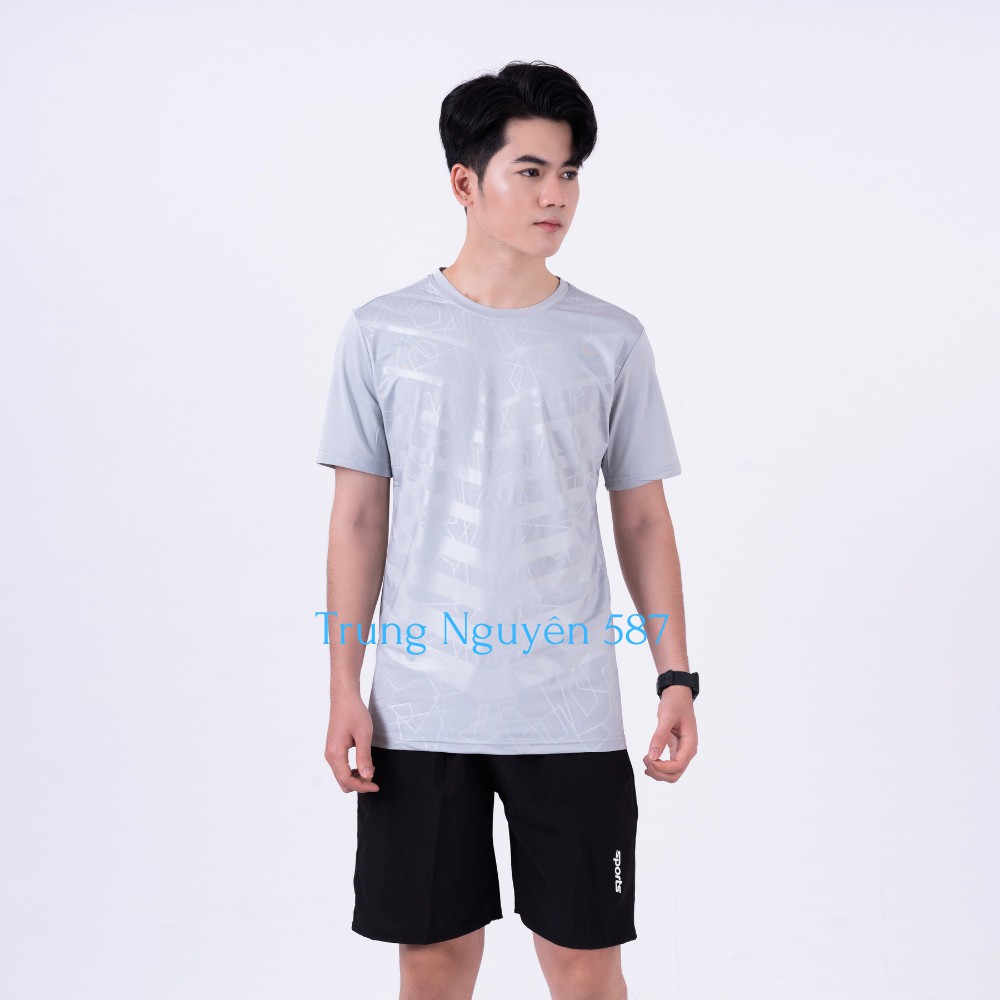 Bộ thể thao nam chất thun lạnh siêu mát cho những ngày hè, co giãn tốt thất hút mồ hôi, | BigBuy360 - bigbuy360.vn