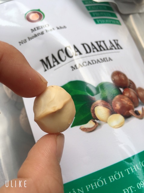 500GRAM HẠT MACCA DAKLAK NỨT VỎ SẤY CHÍN CHUẨN SẠCH