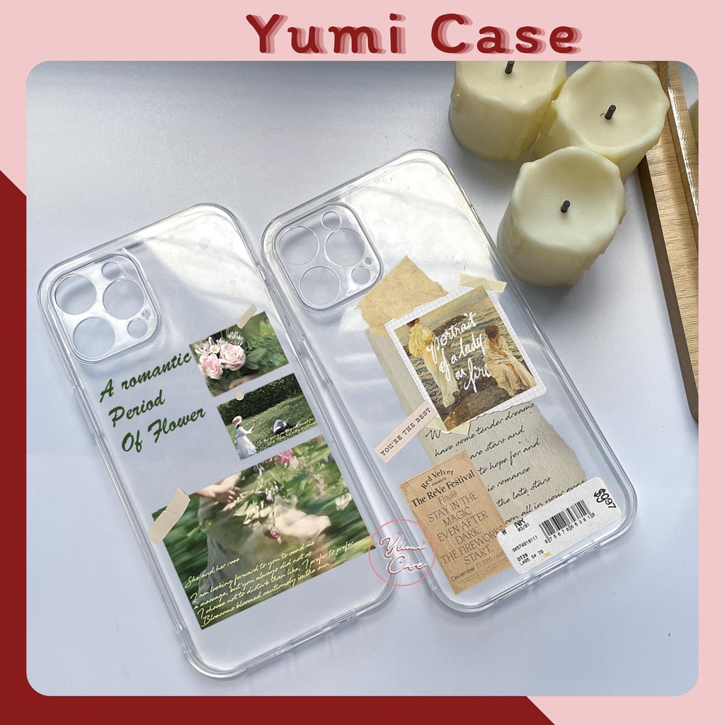 Ốp lưng điện thoại cho Iphone Samsung Vsmart Oppo Huawei Xiaomi Vivo Nokia Realme Poco Redmi GIẤY 3-4 Yumi Case