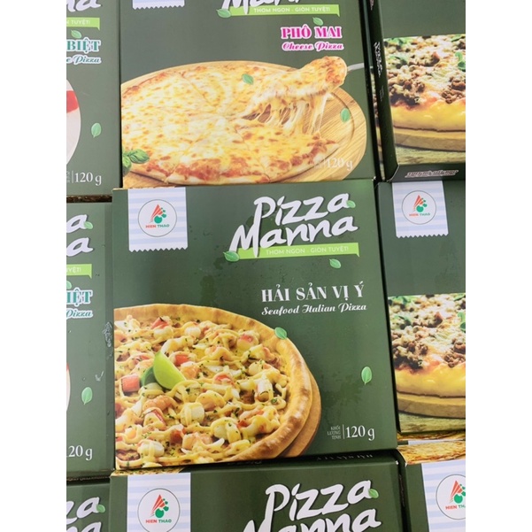 Pizza Manna phô mai/bò/gà/jambo xúc xích/ hải sản | BigBuy360 - bigbuy360.vn