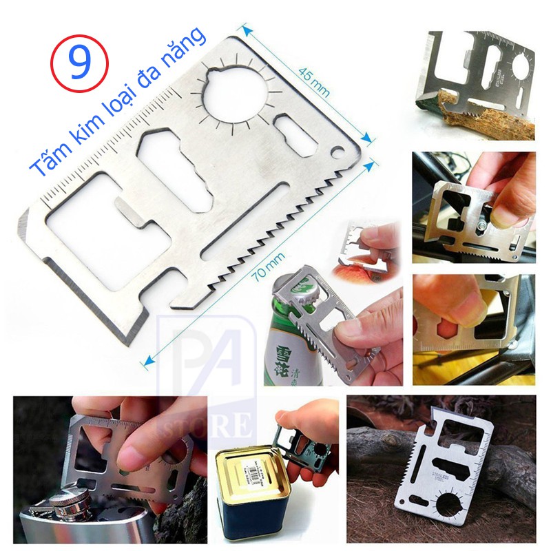 Hộp Sinh Tồn SOS – 9 Món Phụ kiện Phượt Thủ Tiện Lợi Phong Cách | BigBuy360 - bigbuy360.vn