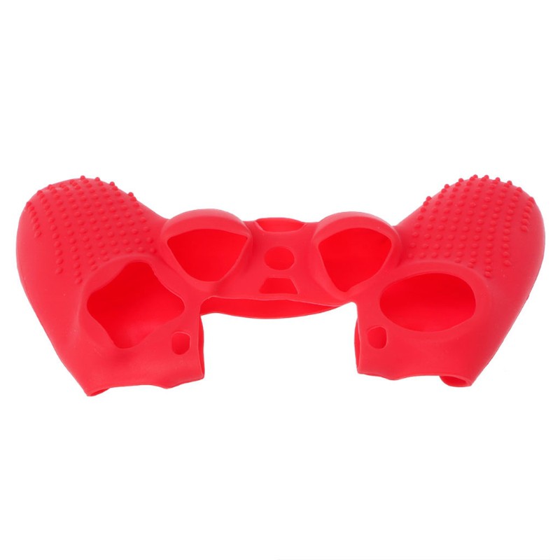 Ốp Bảo Vệ Bằng Silicone Chống Trượt + 2 Nắp Đậy Nút Điều Khiển Cho Tay Cầm Chơi Game Ps4