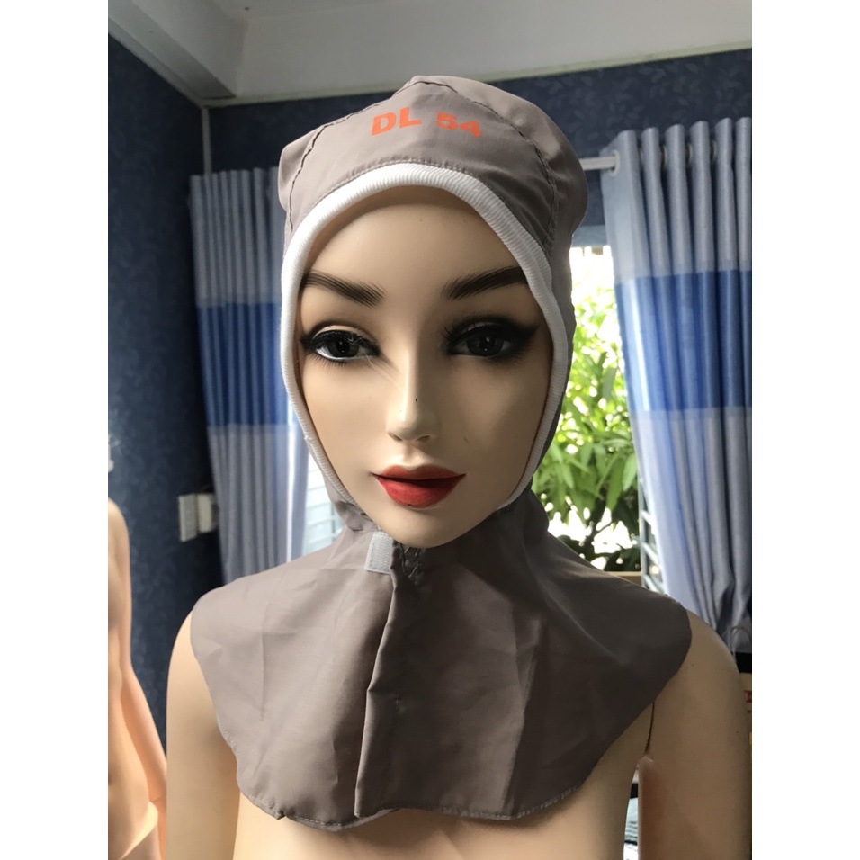 Nón Bảo Hộ Lao Động Màu Xám _ Hình Chụp Thật