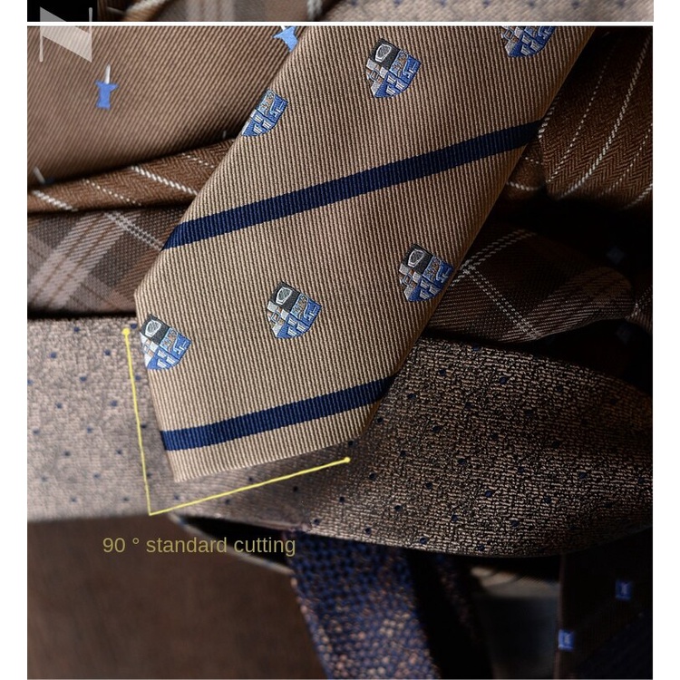 Cà Vạt Họa Tiết Kẻ Sọc Phong Cách Retro Thời Trang Cho Nam Nữ