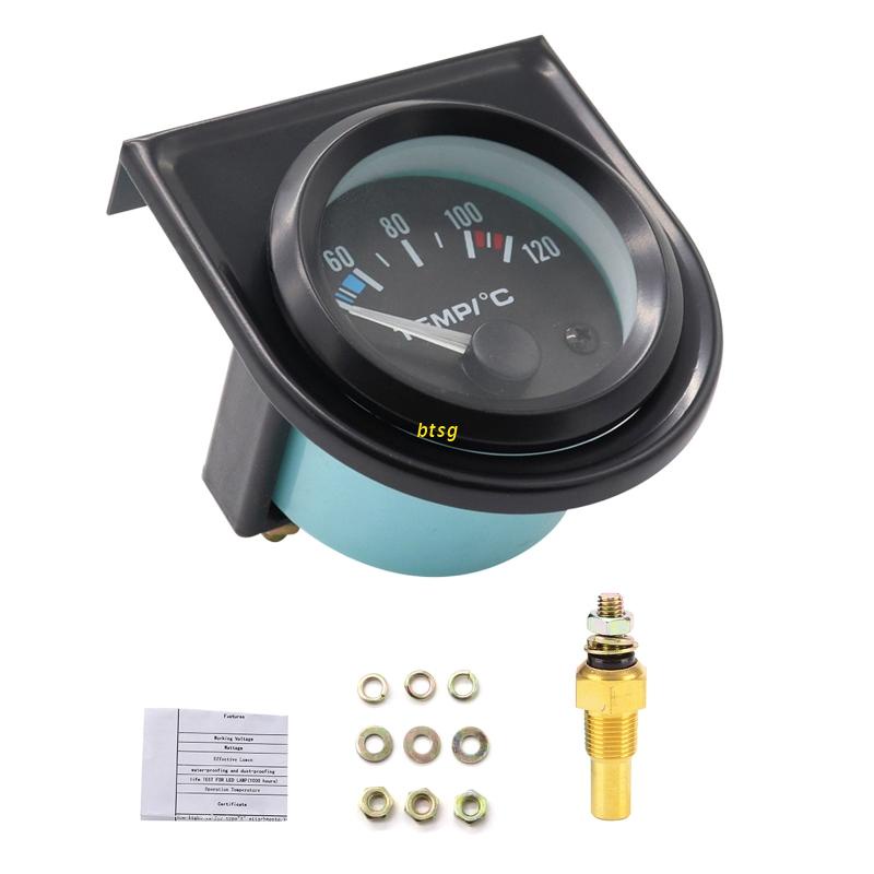 Đồng Hồ Đo Nhiệt Độ Nước Tự Động 52mm (2") 40-120 Độ Cho Xe Hơi°C 12v Sensitiv Cao