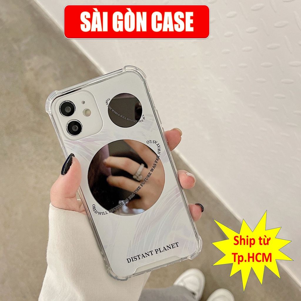Ốp Điện Thoại Mềm Tráng Gương PLANET Thời Trang Cho iPhone 7,8,plus/X,XS/XSMAX/11/11,pro,max/12.pro,max//13.pro,max