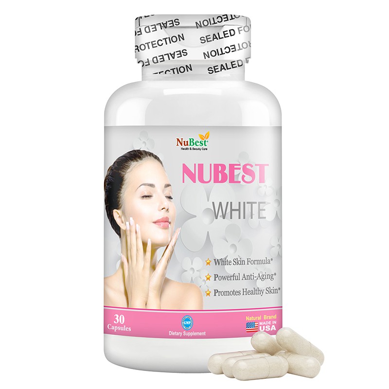 Thực Phẩm Bảo Vệ Sức Khoẻ Hỗ Trợ Sáng Da Của Mỹ NuBest White Hộp 30 Viên | BigBuy360 - bigbuy360.vn
