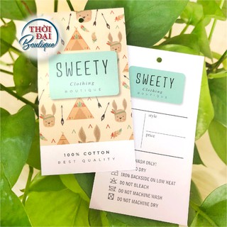 100C - TAG TREO GẮN QUẦN ÁO, PHỤ KIỆN, ĐỒ CHƠI TRẺ EM