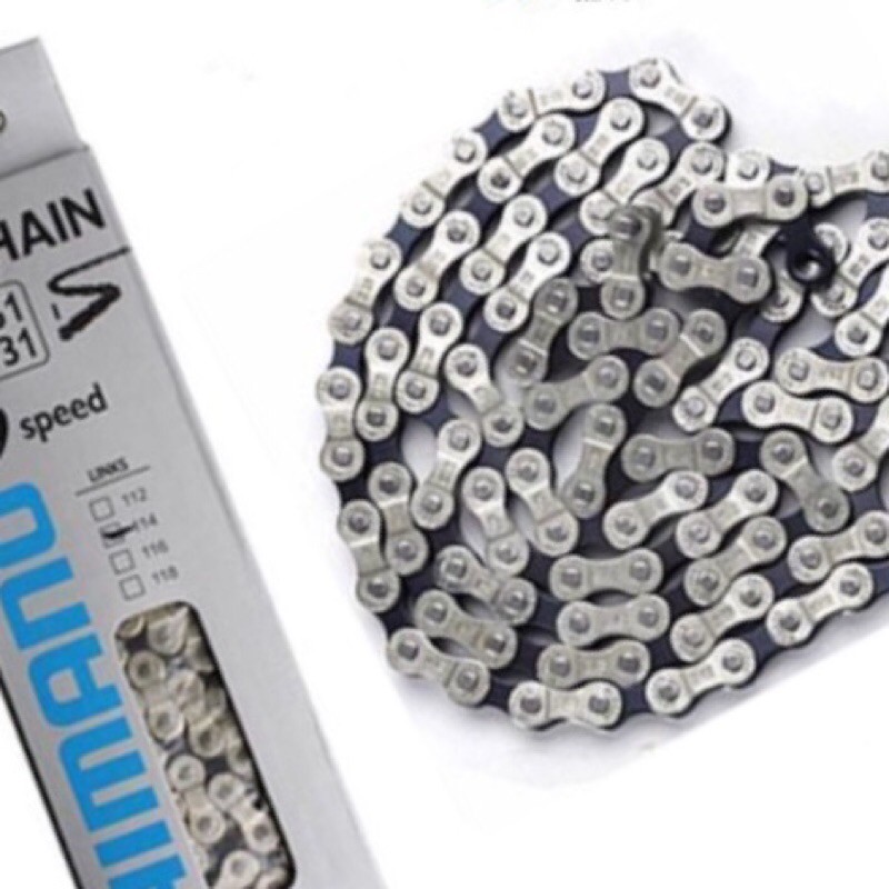 Sên xe đạp thể thao địa hình cao cấp loại tốt Sử dụng cho líp 6/ 7 / 8 tốc độ