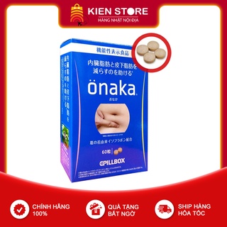 Viên giảm mỡ bụng Onaka Nhật Bản 60 viên