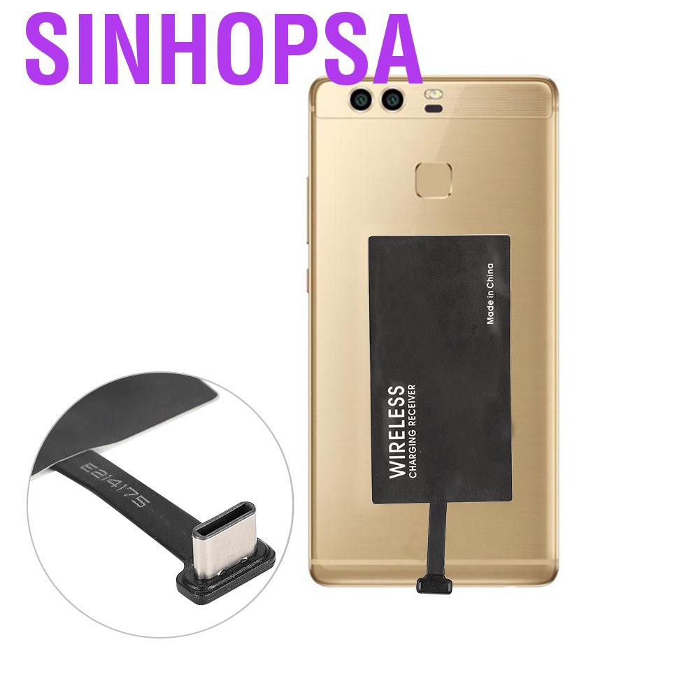 Miếng Dán Sạc Không Dây Cho Điện Thoại Android Type-C Usb-C