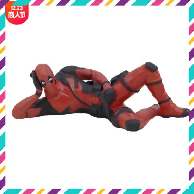 Mô Hình Nhân Vật Dead Pool 3 Tư Thế Khác Nhau, Mô Hình Marvel, Trang Trí Phòng Làm Việc, Góc Học Tập