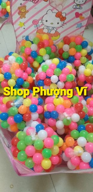 Túi 100 bóng nhựa cao cấp đủ màu 5cm , bóng cứng và sáng bóng đẹp tuyệt vời.