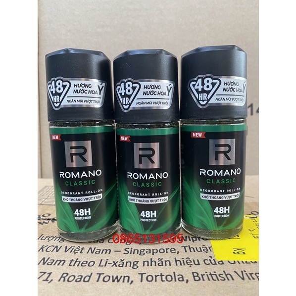 Lăn khử mùi Romano Classic 50ml