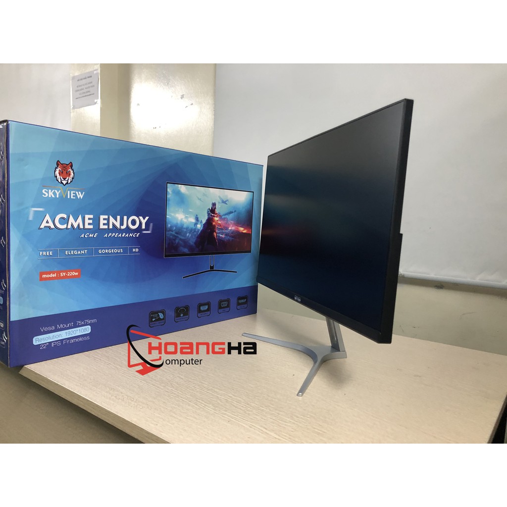 Skyview 22 icnh ips tràn viền 75hz