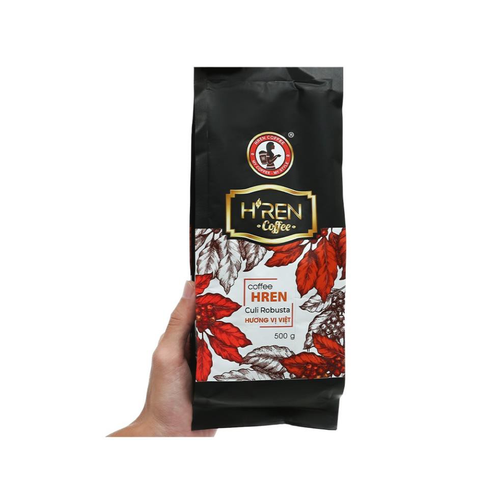 [ H"ren coffee ] Cà phê rang xay H"ren Culi Robusta 500g | BigBuy360 - bigbuy360.vn