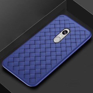 Ốp Điện Thoại Silicon Mềm Mỏng Họa Tiết Đan Cho xiaomi redmi note 4 5x 8 9 10 cc9 cc9e pro 11 play poco m3
